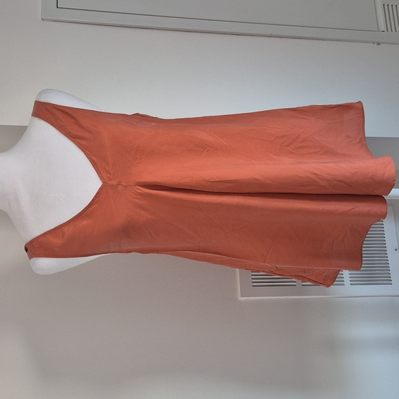 COS Strappy Silk Top In Coral Size Small - Picture 2 of 7